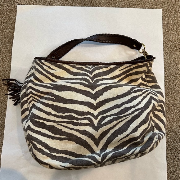 Michael Kors Zebra Print Tote - Picture 2 of 4